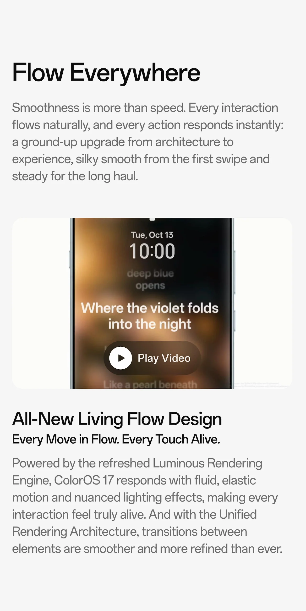 Flow Everywhere