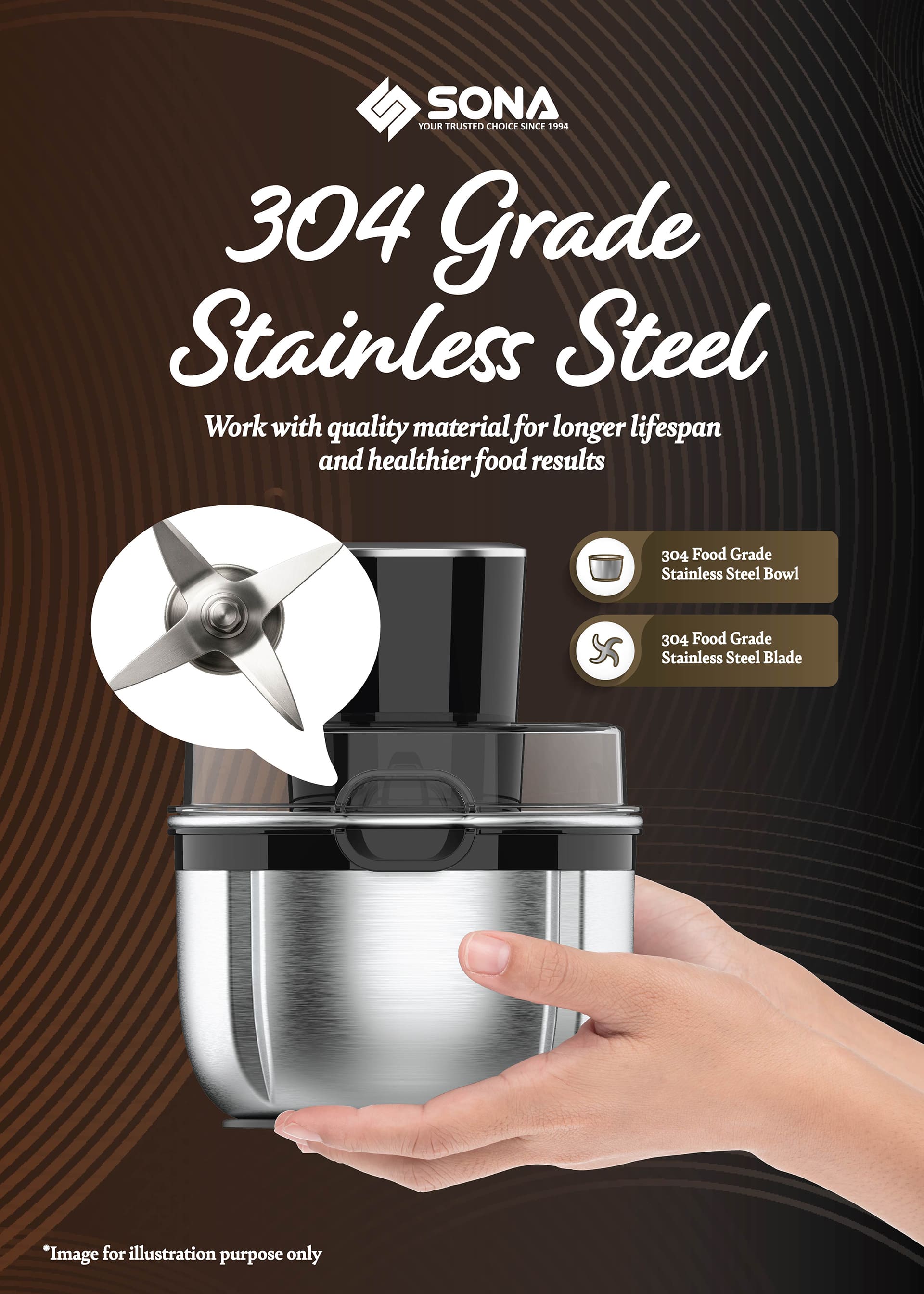 304 Grade Stainless Steel