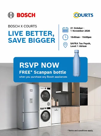 Bosch x COURTS - Live Better Save Bigger 