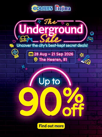 The Underground Sale at The Heeren