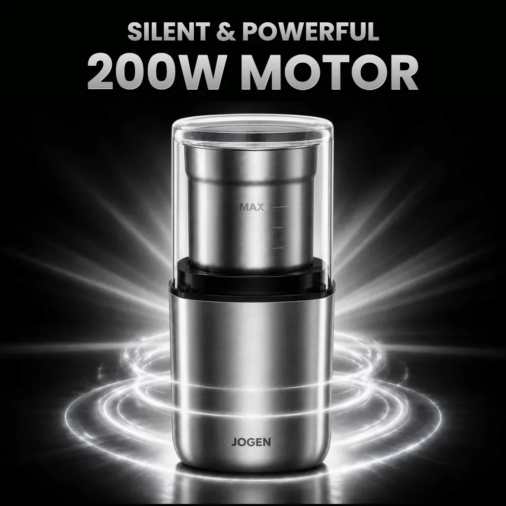 SILENT & POWERFUL 200W MOTOR