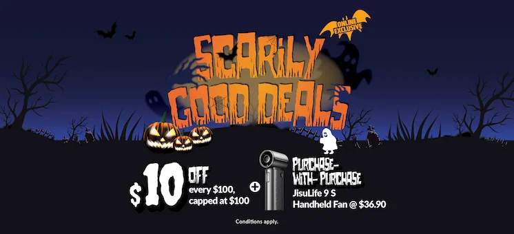 Scarily Good $10 off every $100
