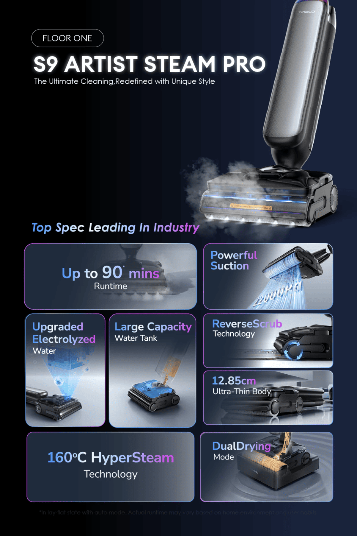 S9 ARTIST STEAM PRO
