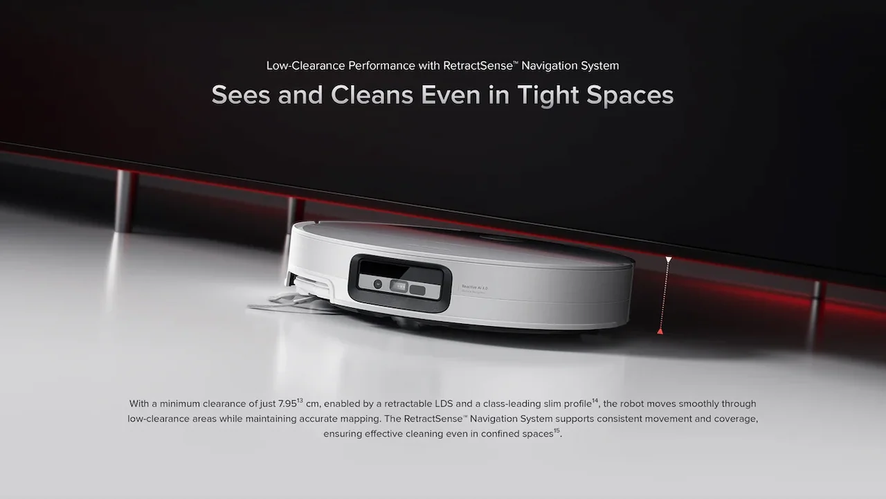 Low-Clearance Performance with RetractSenseâ„¢ Navigation System