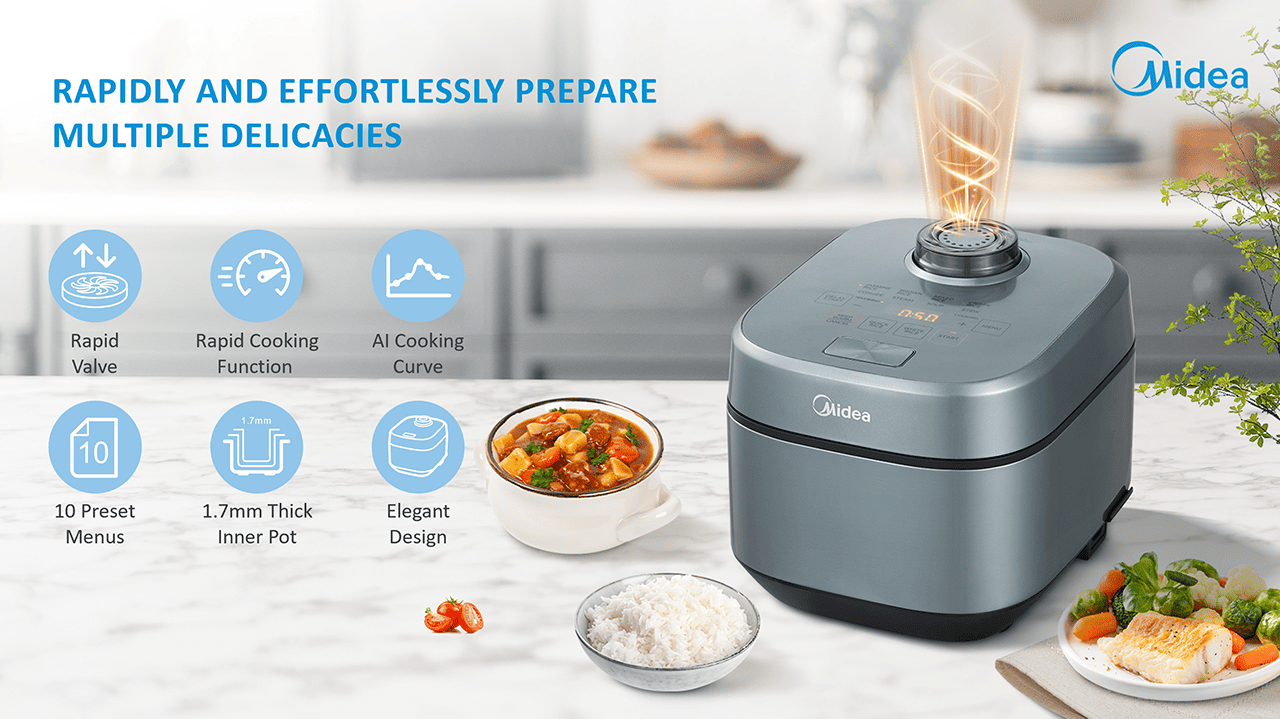 RAPIDLY AND EFFORTLESSLY PREPARE MULTIPLE DELICACIES