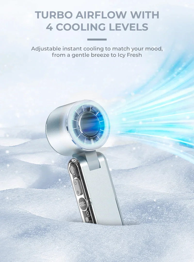 TURBO AIRFLOW WITH 4 COOLING LEVELS