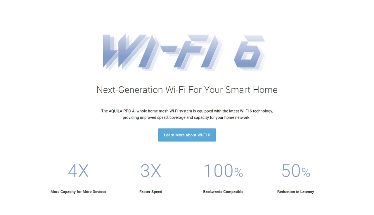 Next-Generation Wi-Fi For Your Smart Home