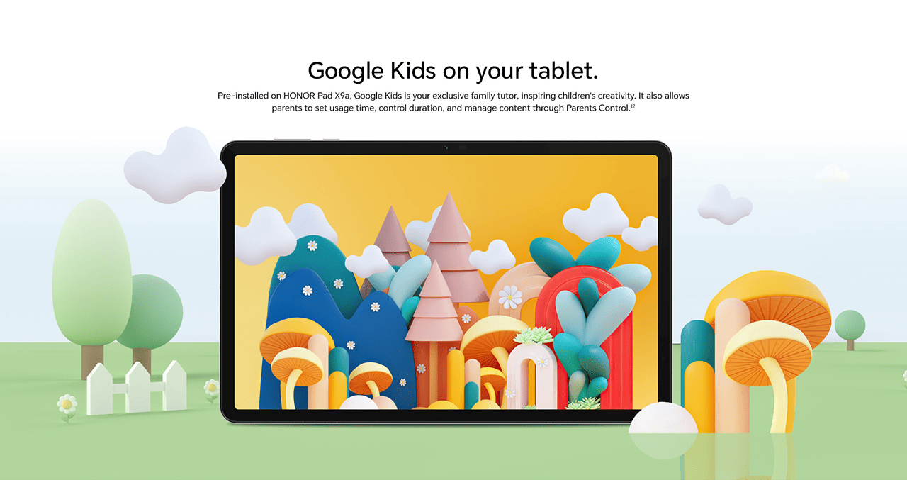 Google Kids on your tablet.