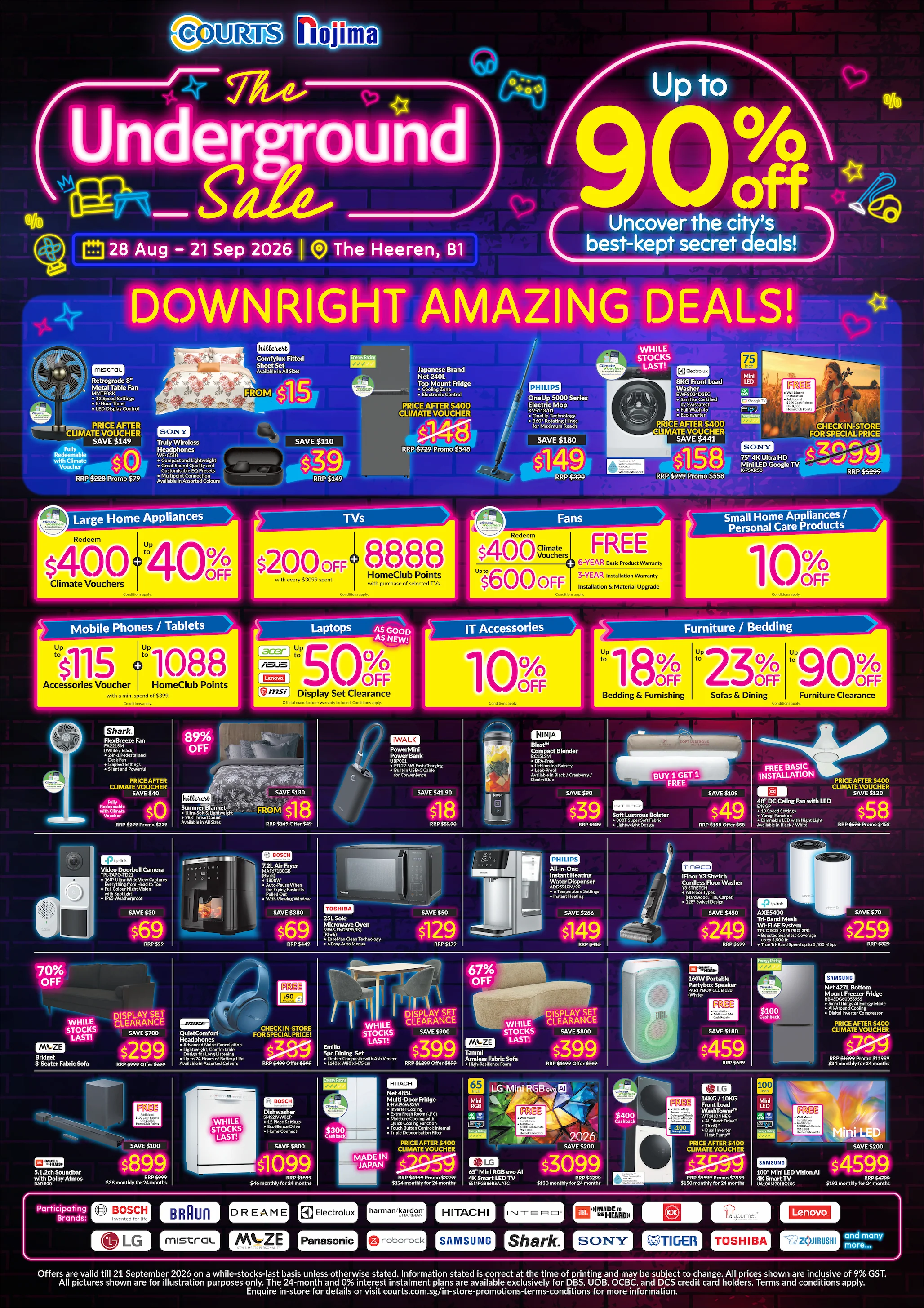 The Underground Sale at The Heeren