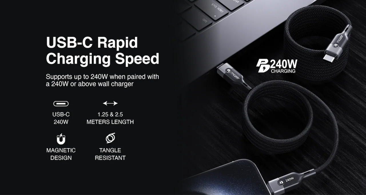 USB-C Rapid Charging Speed