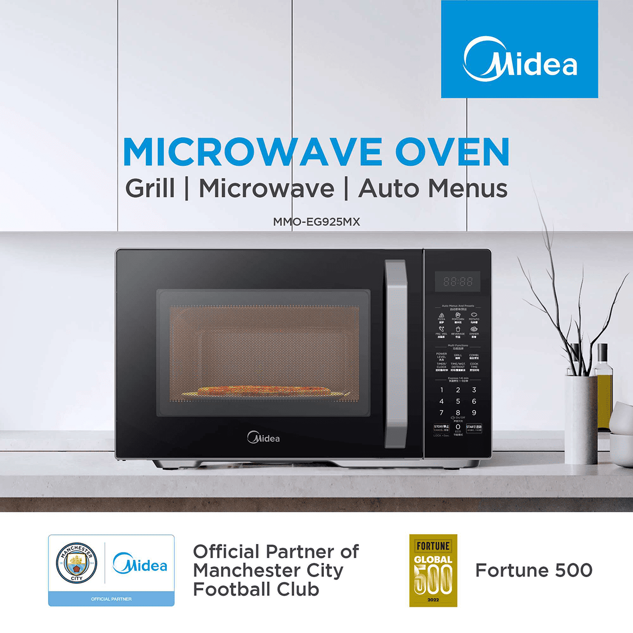 Midea MICROWAVE OVEN MMO-EG925MX