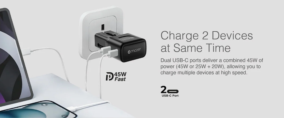 Charge 2 Devices at Same Time