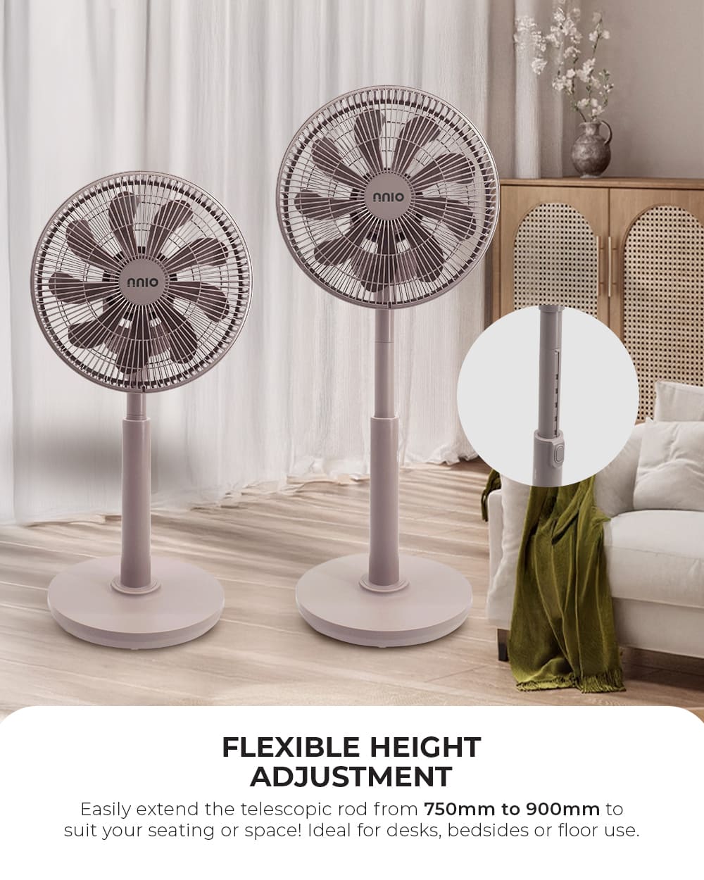 FLEXIBLE HEIGHT ADJUSTMENT