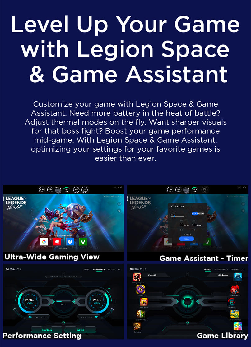 Level Up Your Game with Legion Space & Game Assistant