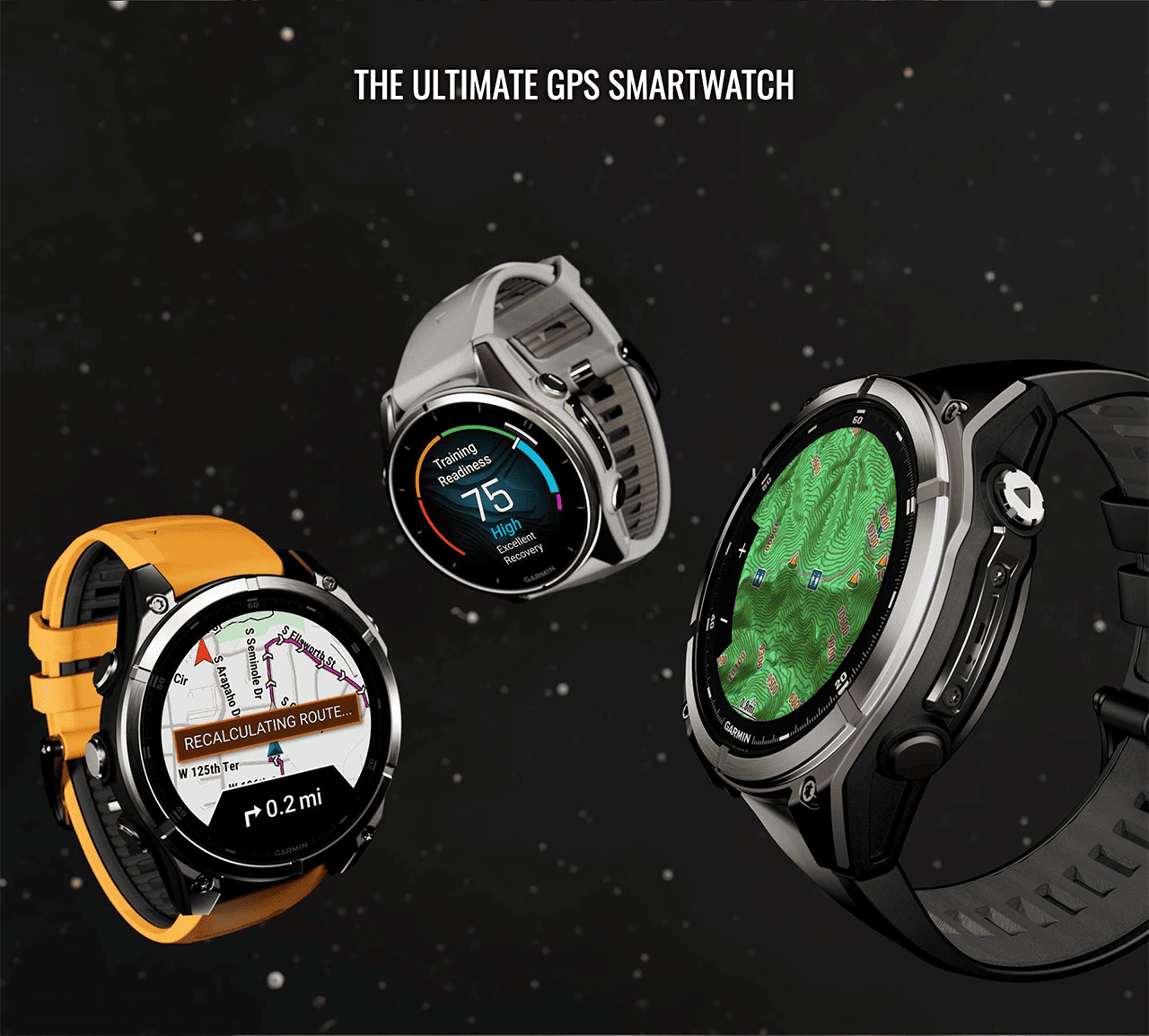 THE ULTIMATE GPS SMARTWATCH