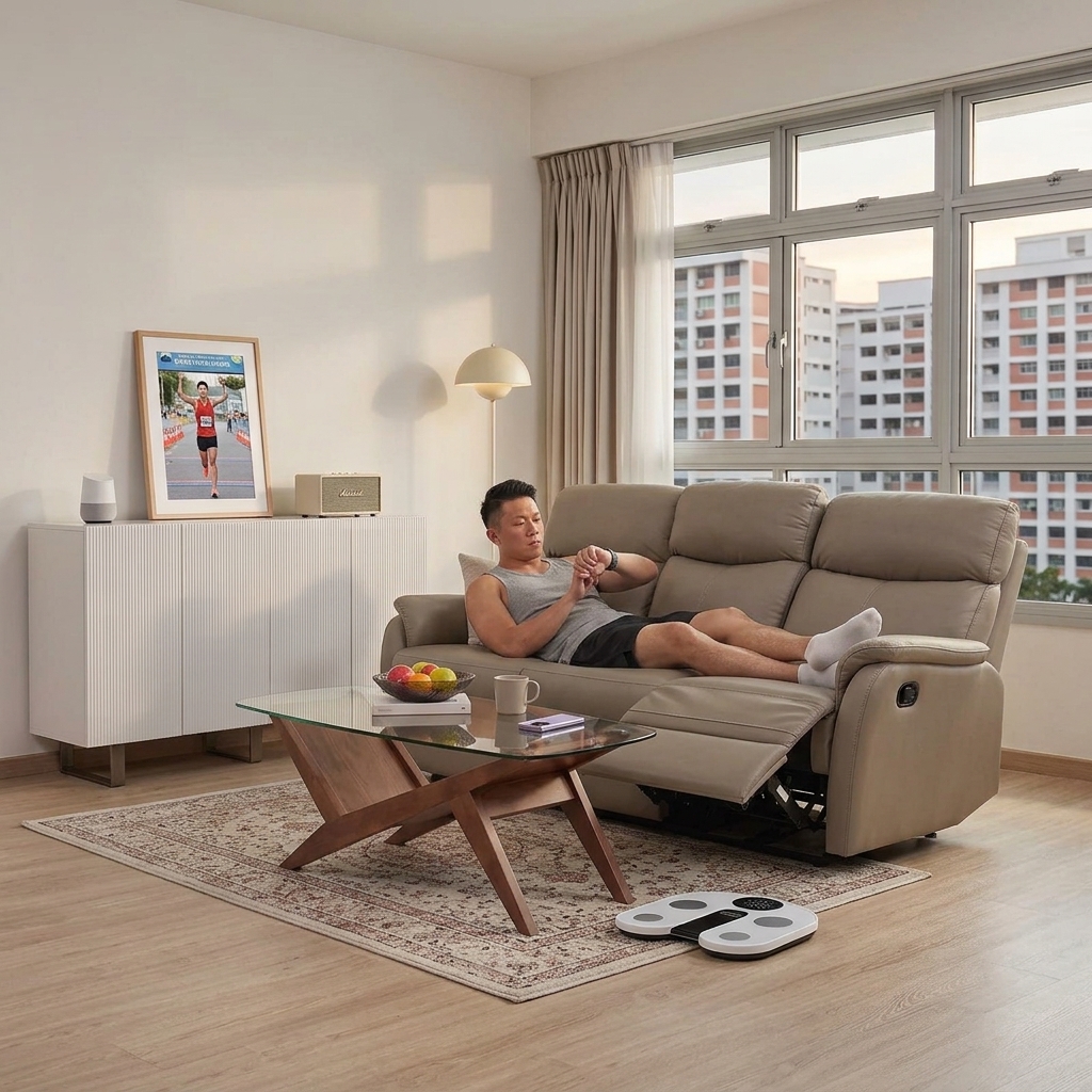 Post-Workout Recovery Living Space