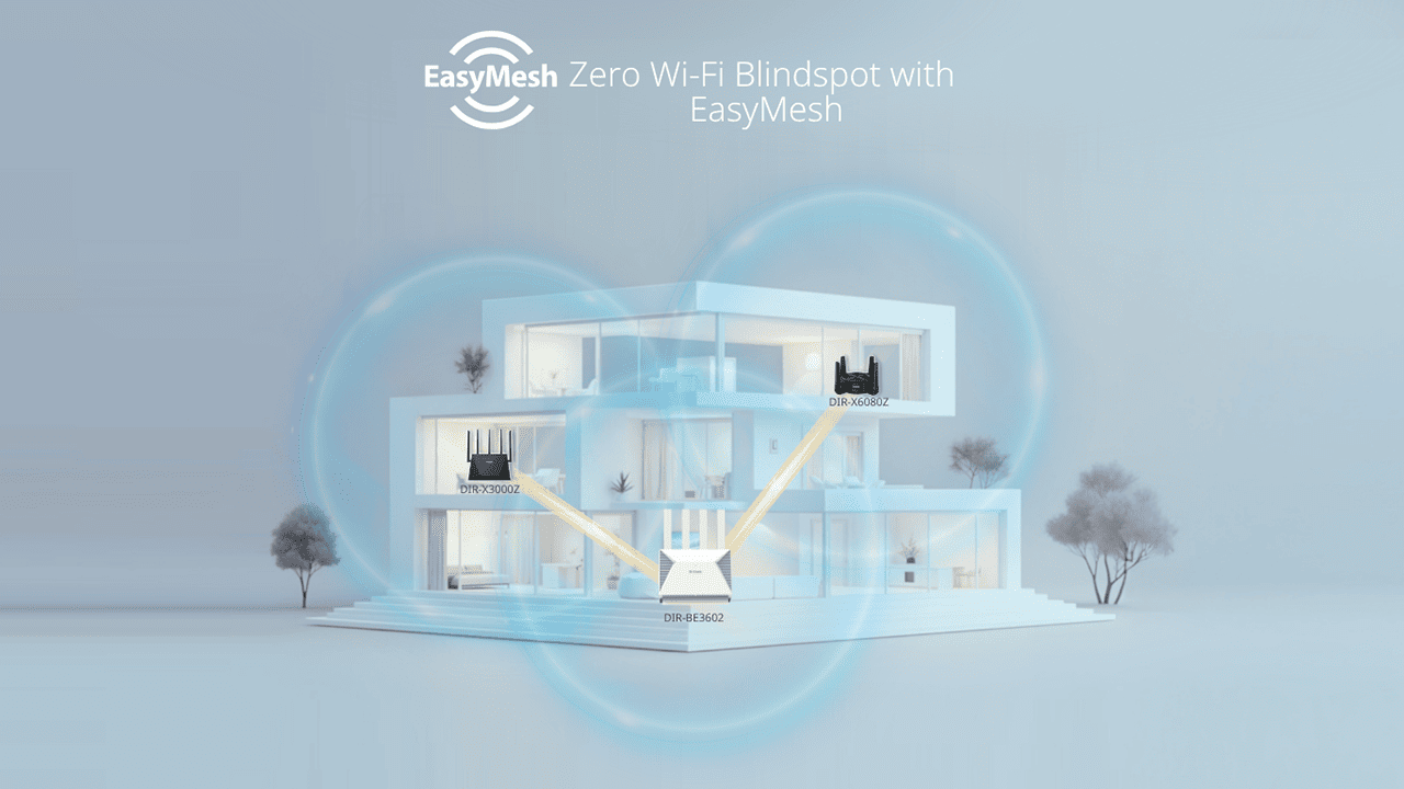 Zero Wi-Fi Blindspot with EasyMesh