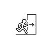 Panic exit system