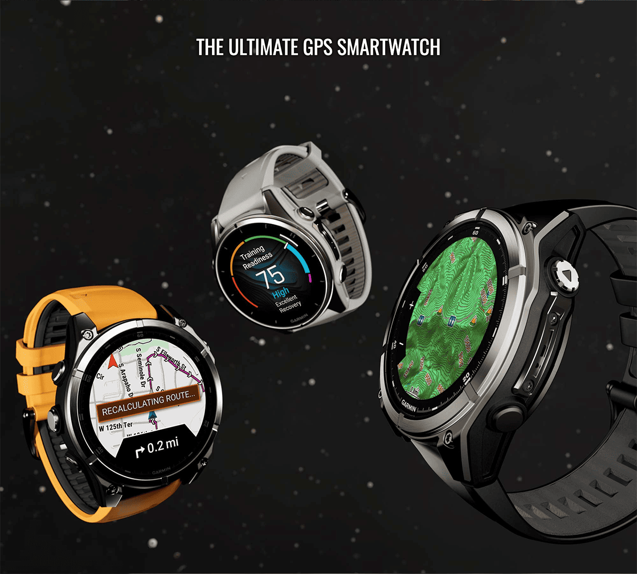 THE ULTIMATE GPS SMARTWATCH