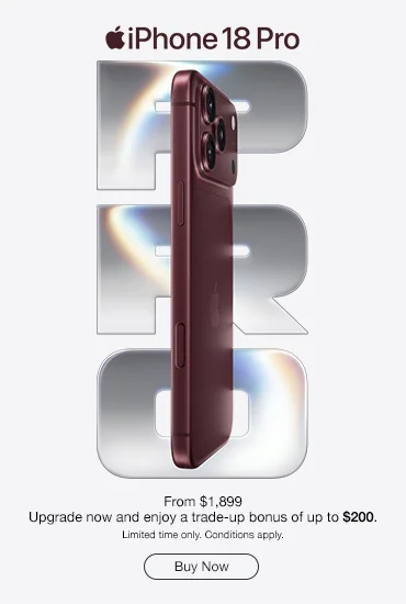 iPhone 18 Pro Splash Banner