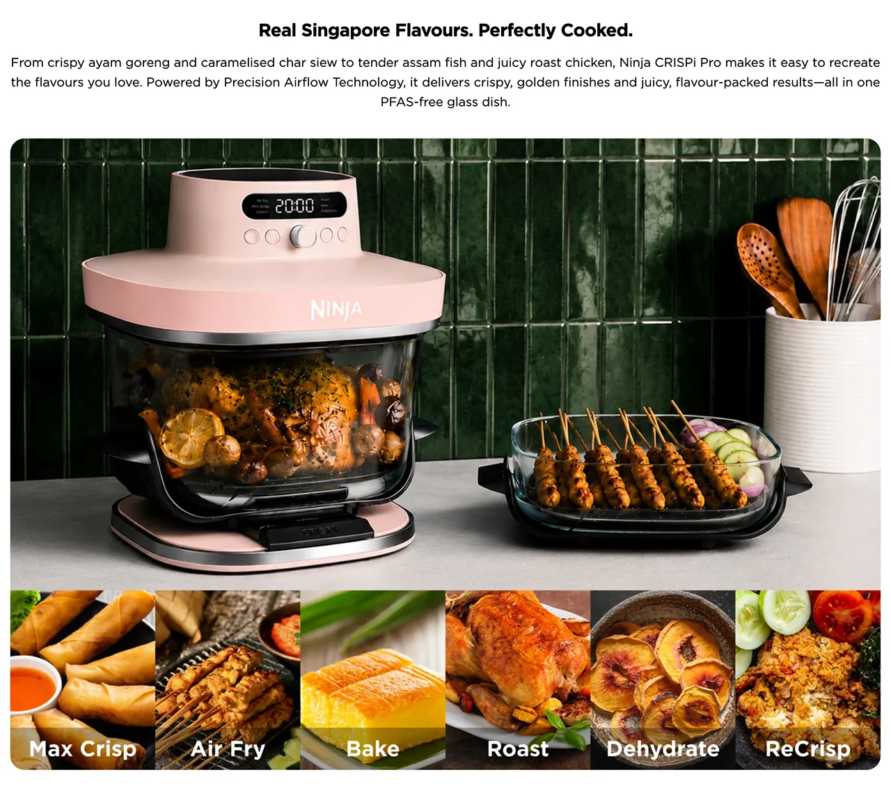 Real Singapore Flavours. Perfectly Cooked.