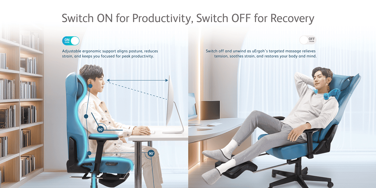 Switch ON for Productivity, Switch OFF for Recovery