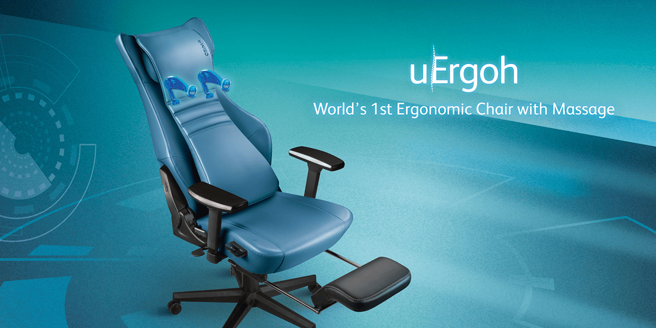 uErgoh | World's 1st Ergonomic Chair with Massage