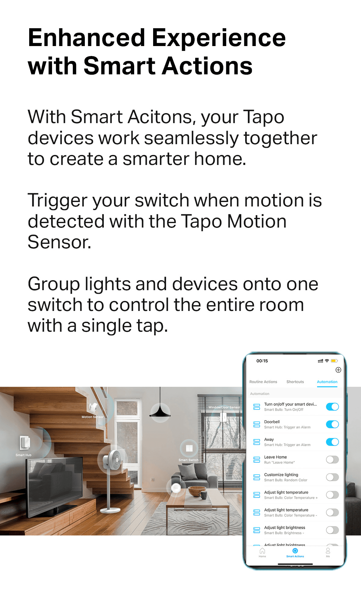 Enhanced Experience with Smart Actions