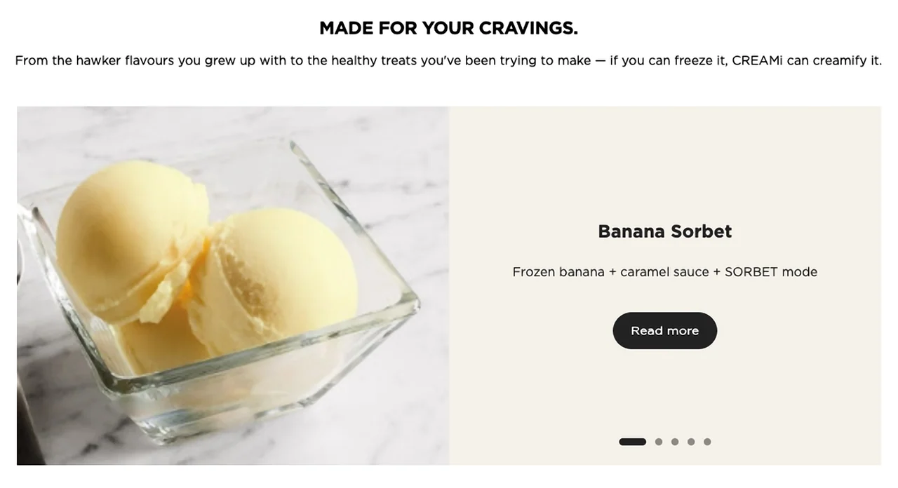 MADE FOR YOUR CRAVINGS.