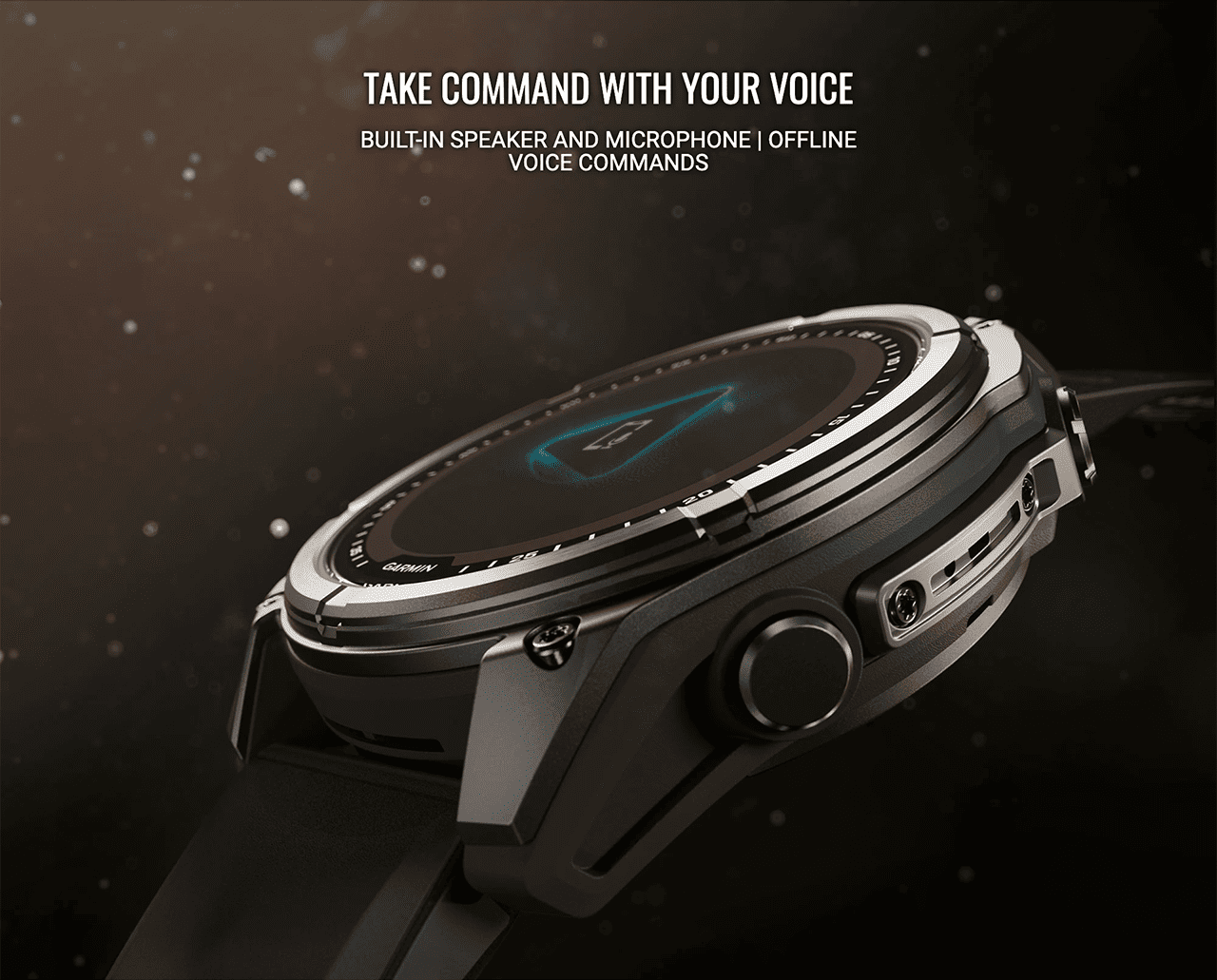 TAKE COMMAND WITH YOUR VOICE