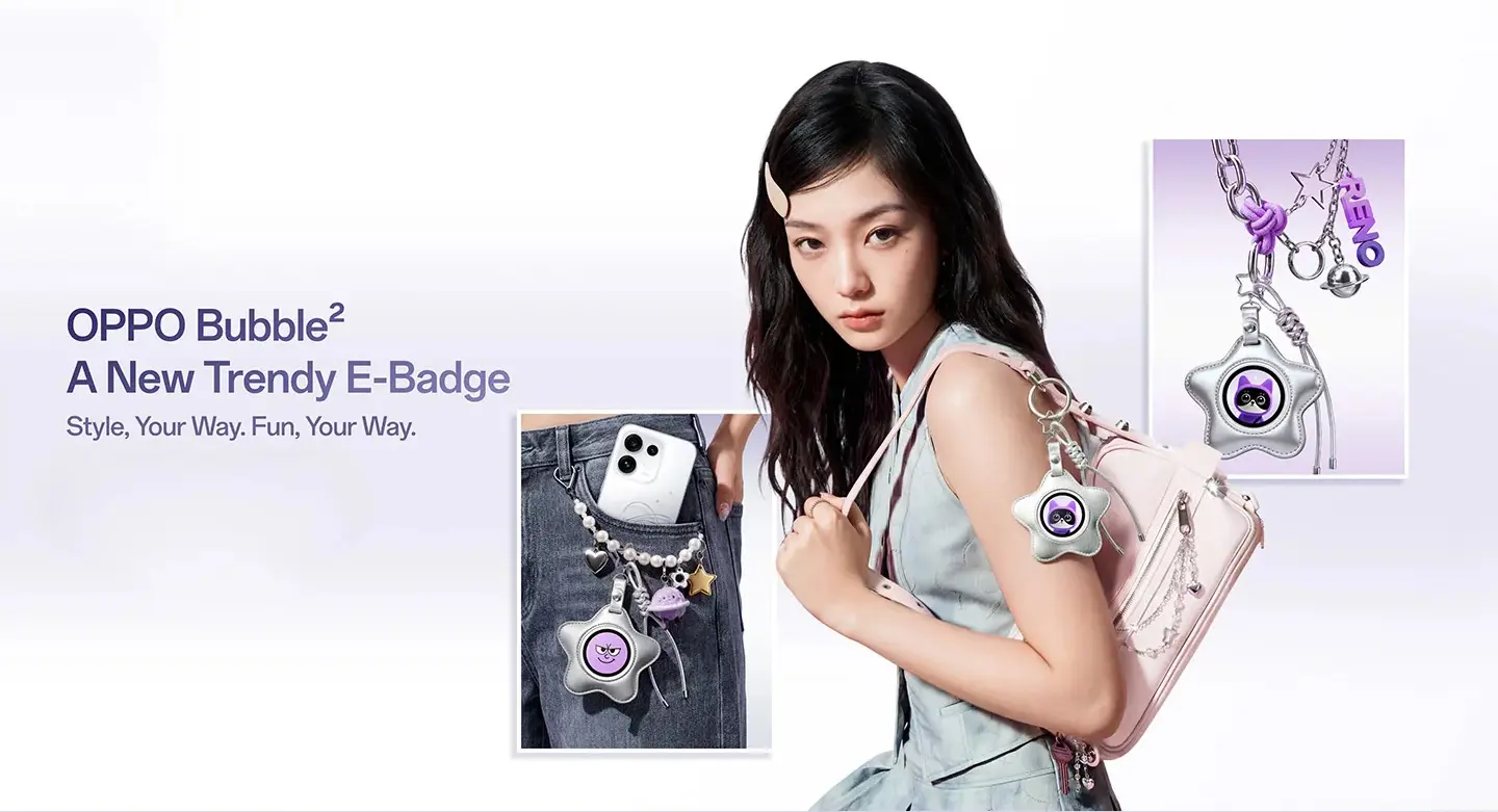 OPPO Bubble - A New Trendy E-Badge
