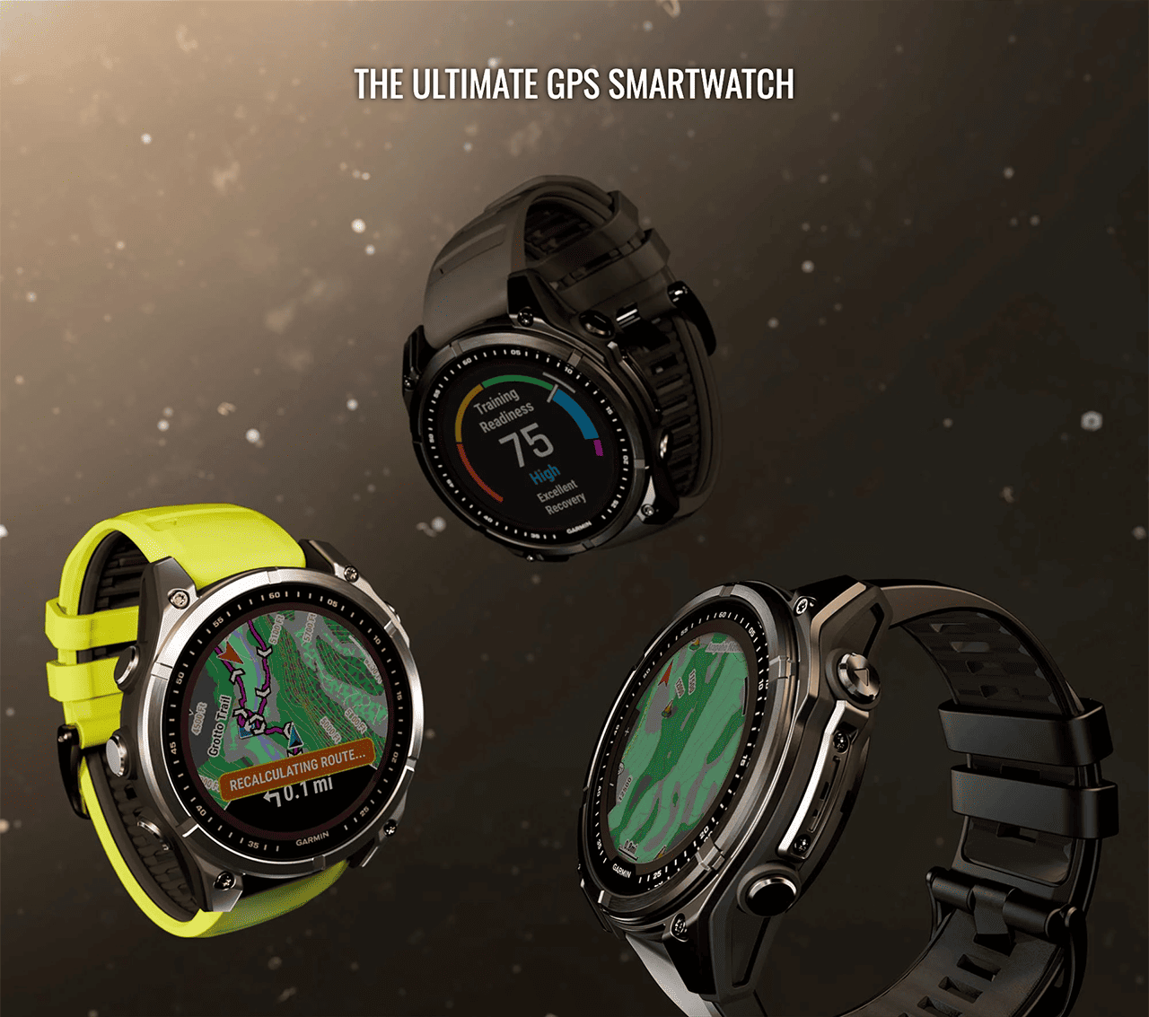 THE ULTIMATE GPS SMARTWATCH