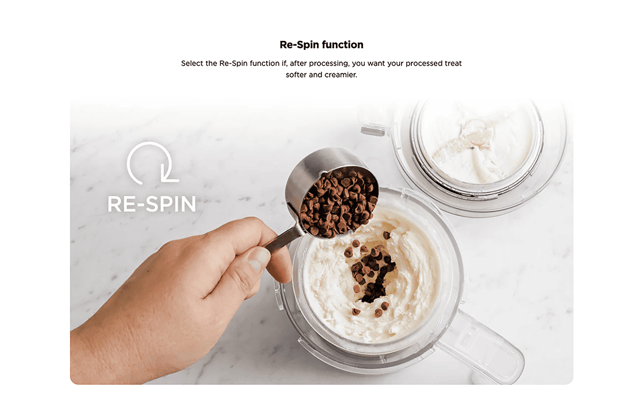 Re-Spin function