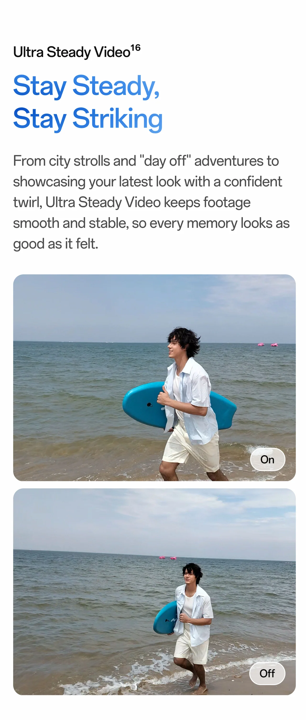 Ultra Steady Video