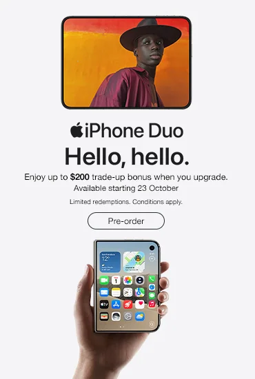 iPhone Duo Splash Banner