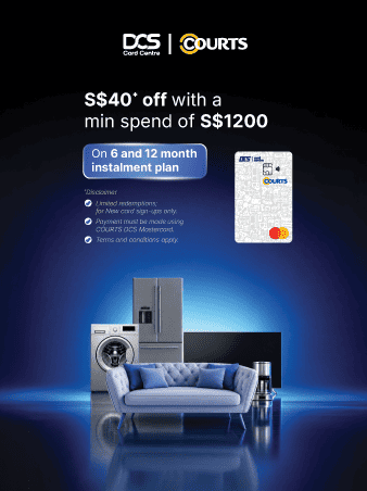 COURTS DCS Mastercard Instalment Promotion
