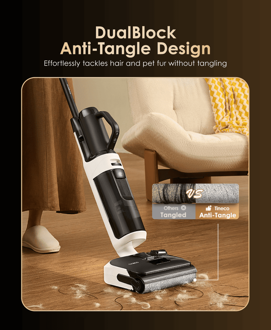 DualBlock Anti-Tangle Design