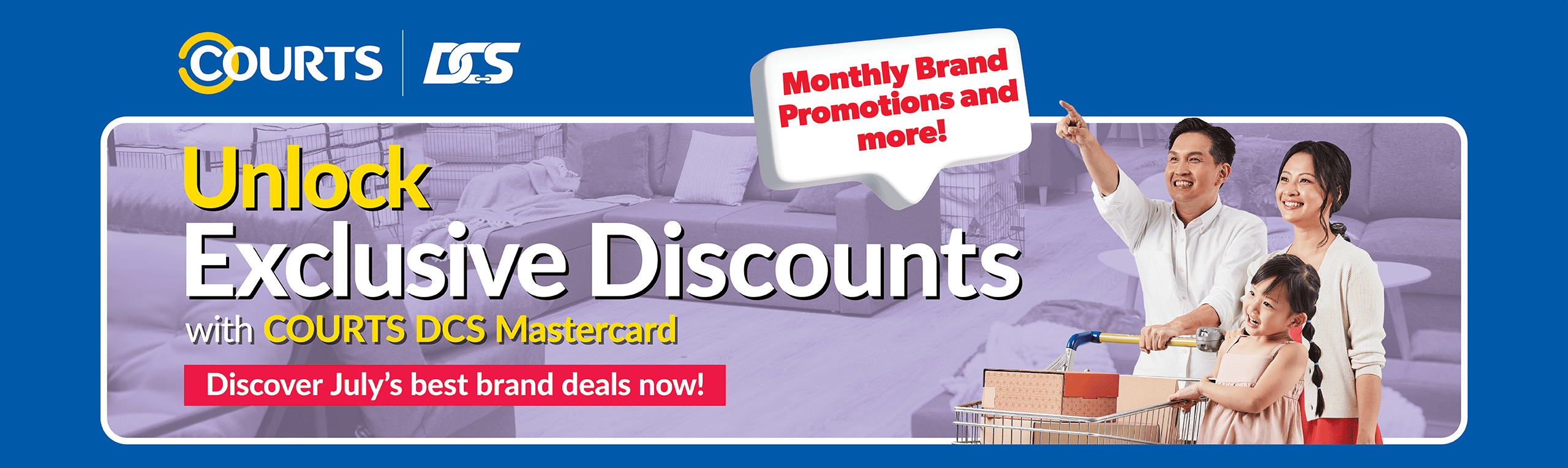 COURTS DCS Promotion Desktop Banner