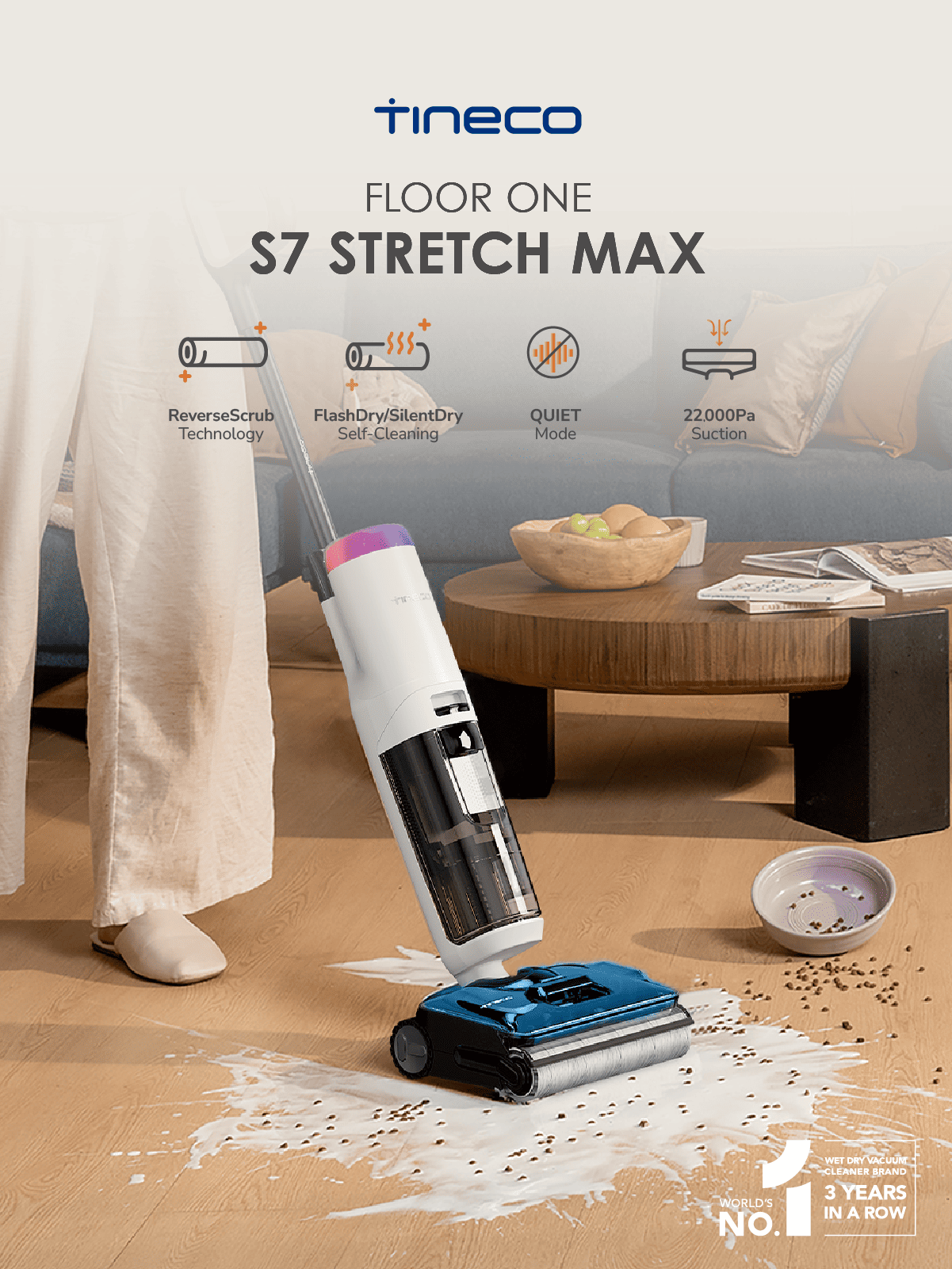 Tineco FLOOR ONE S7 STRETCH MAX