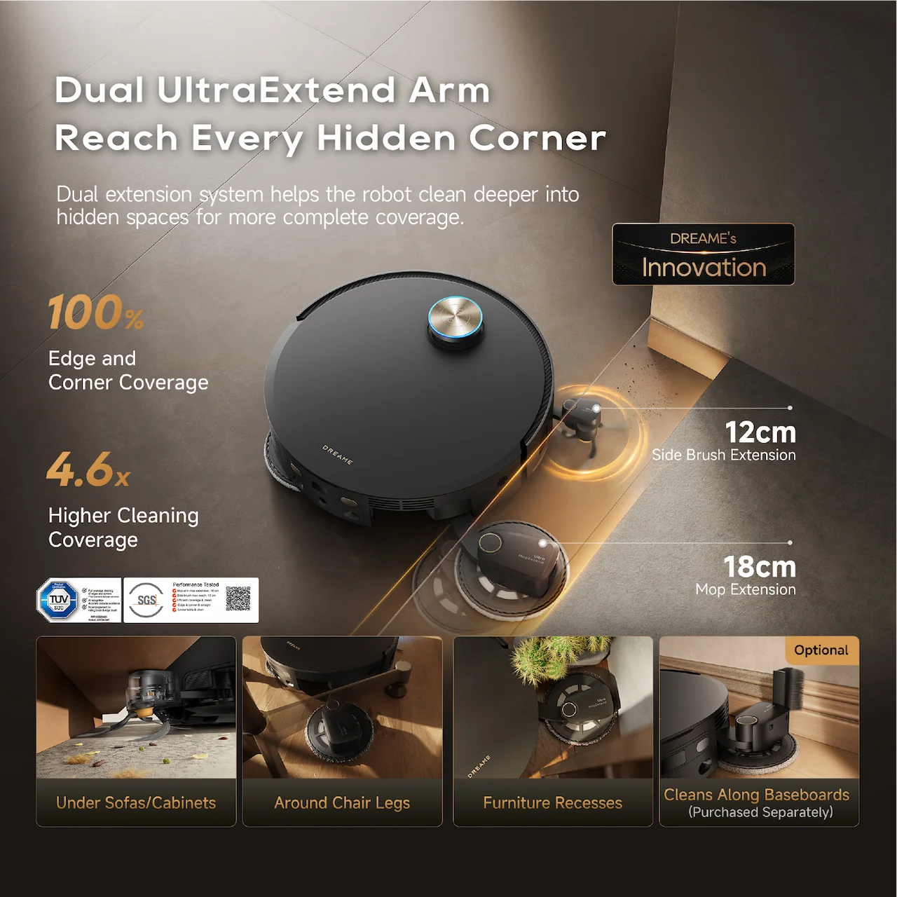 Dual UltraExtend Arm Reach Every Hidden Corner