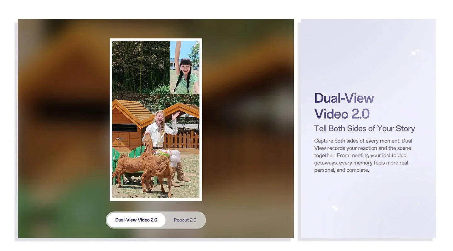 Dual-View Video 2.0