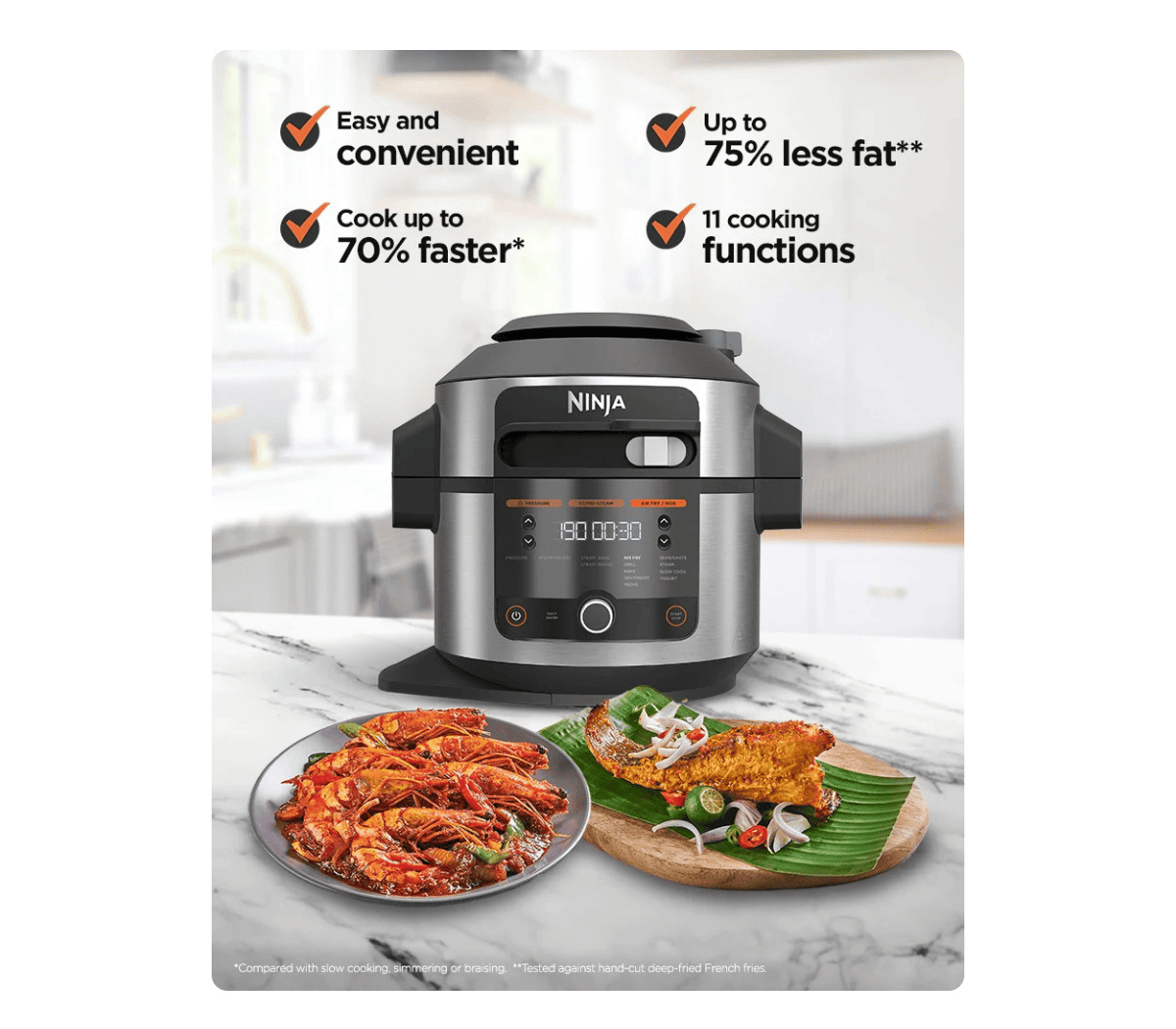Why choose a Ninja® multi-cooker?