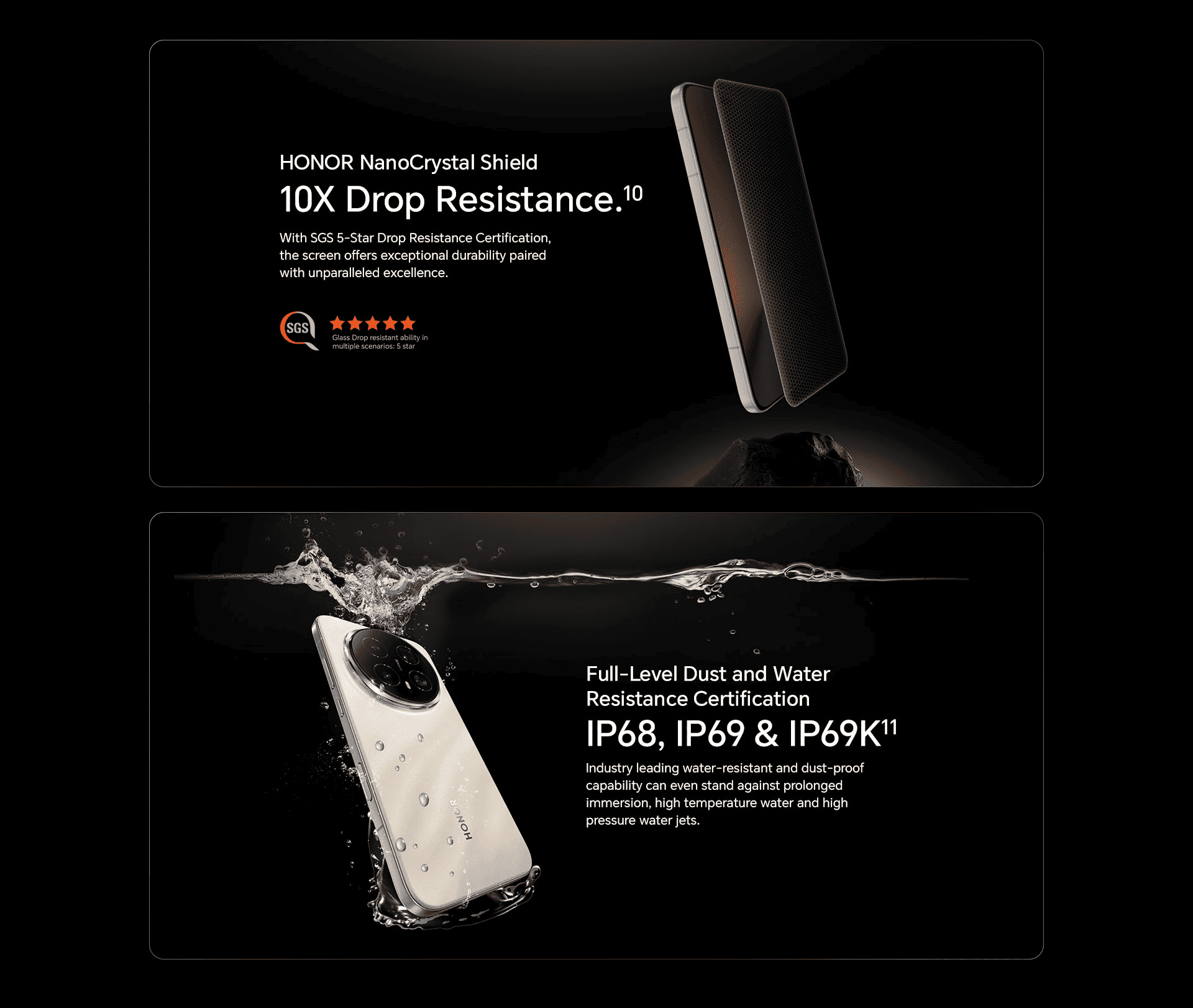 10X Drop Resistance.