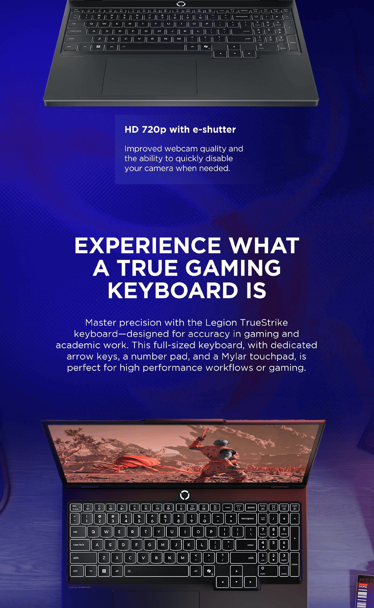 EXPERIENCE WHAT A TRUE GAMING KEYBOARD IS