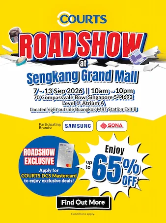 COURTS Roadshow @ Sengkang Grand Mall