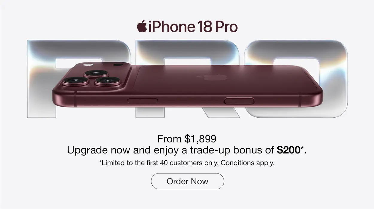 iPhone 18 Pro Desktop Splash Banner