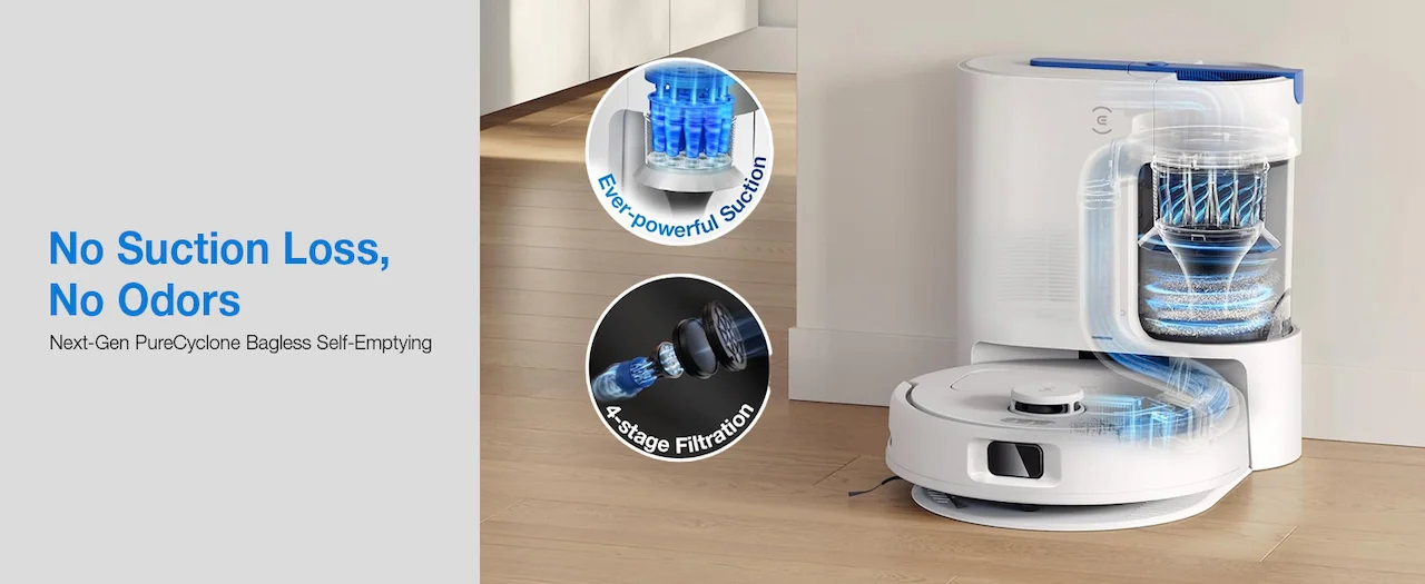 No Suction Loss, No Odors