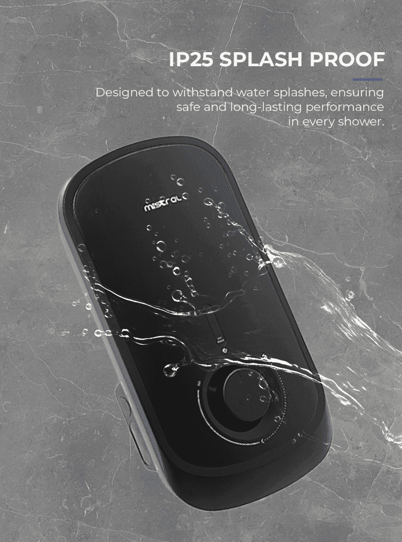 IP25 SPLASH PROOF