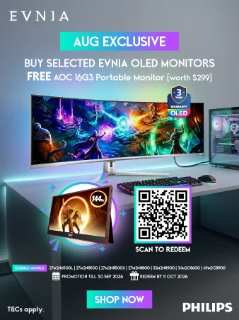 Philips Evnia OLED Monitors