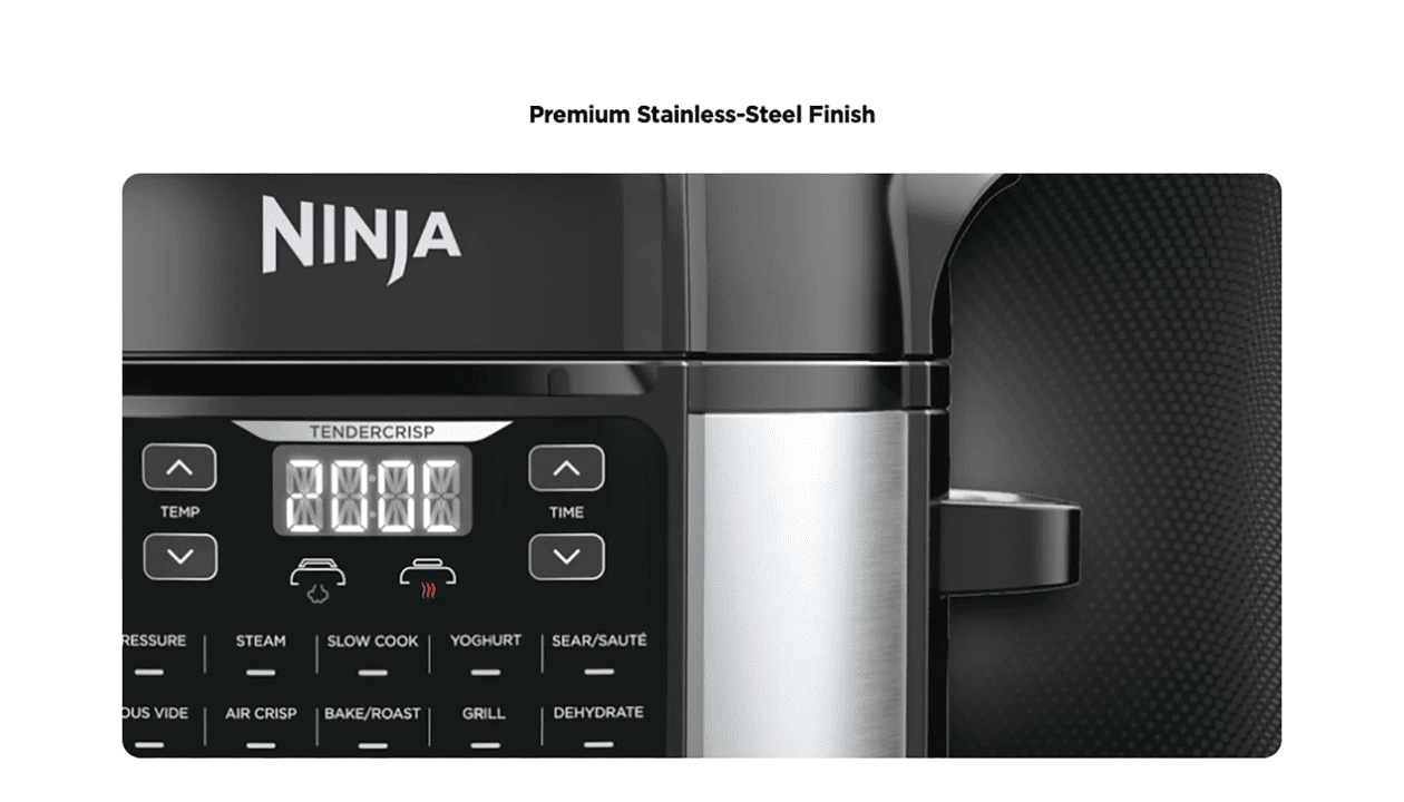 Premium Stainless-Steel Finish
